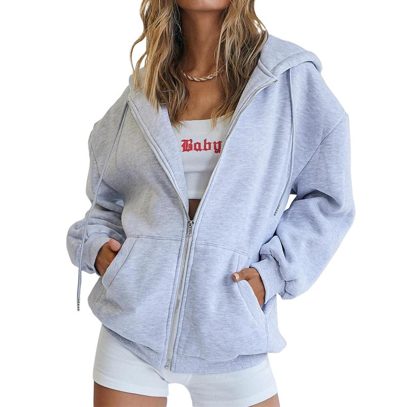 The Oversized Zip Hood