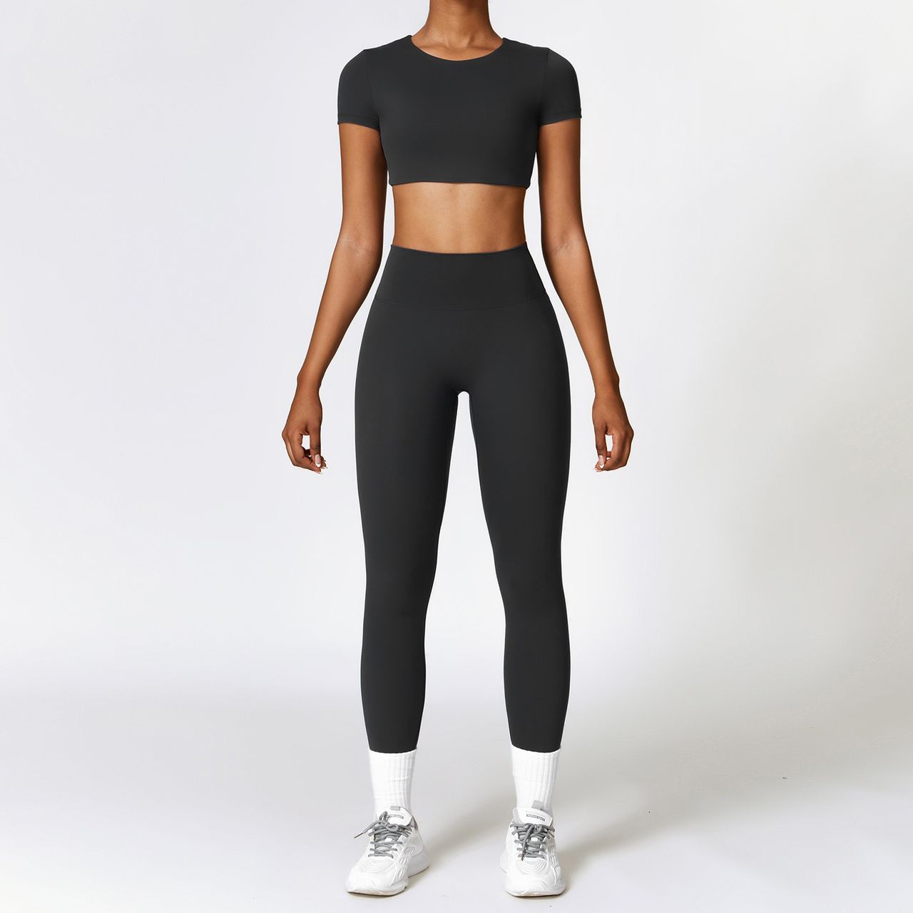 2pc Contour Crop Set