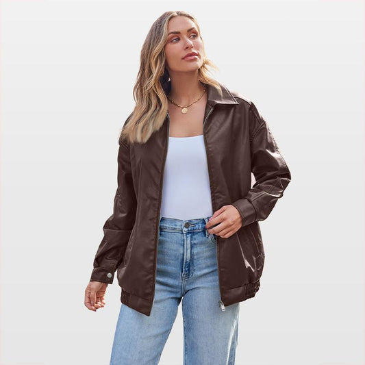 The Amara Leather Jacket