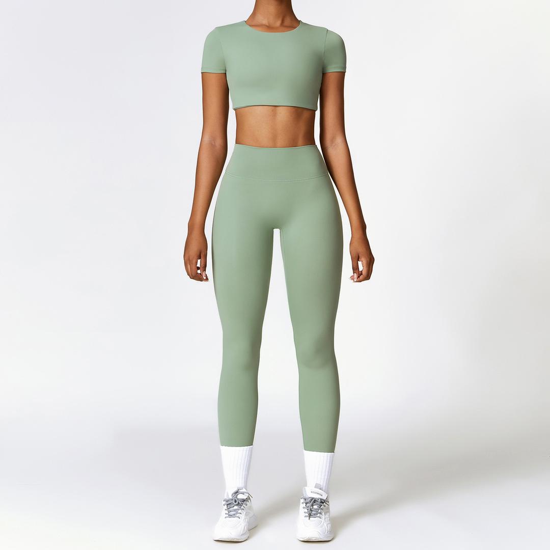 2pc Contour Crop Set